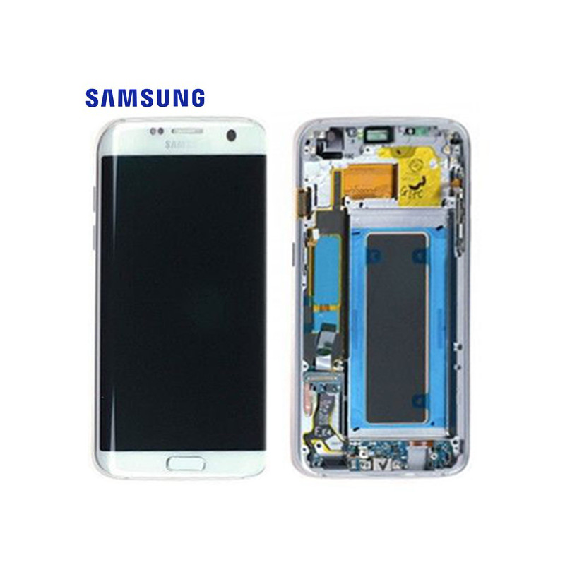 Ecran Samsung Galaxy S7 edge Blanc Service pack