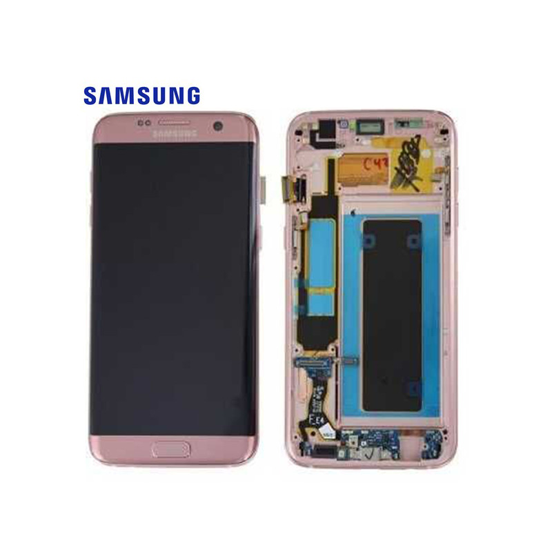 Ecran Origine Neuf Samsung Galaxy S7 Edge - Rose