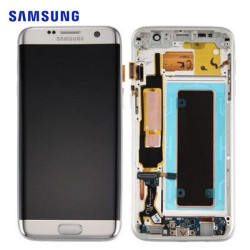 Display Samsung Galaxy S7 Edge - Argento (Originale) (service pack)