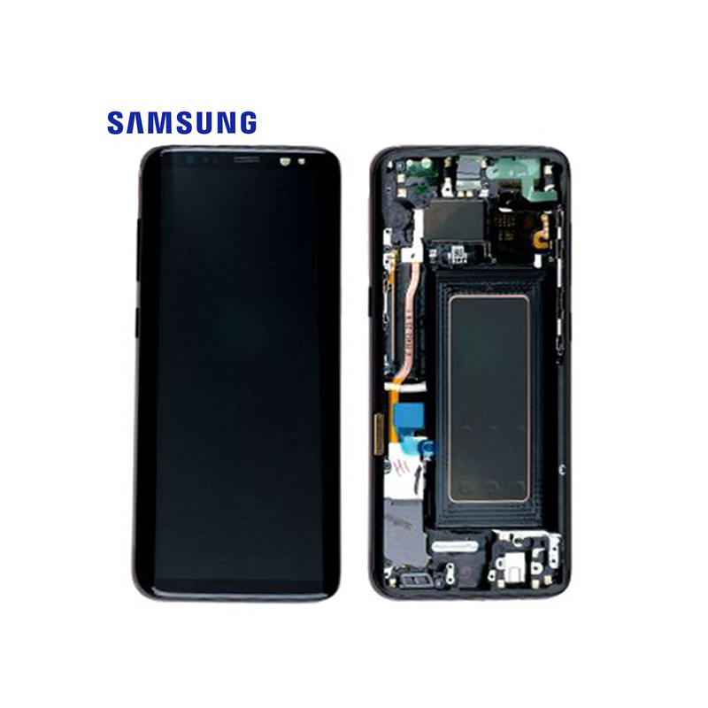 Ecran Samsung Galaxy S8 Plus - Noir Carbone (Service Pack)