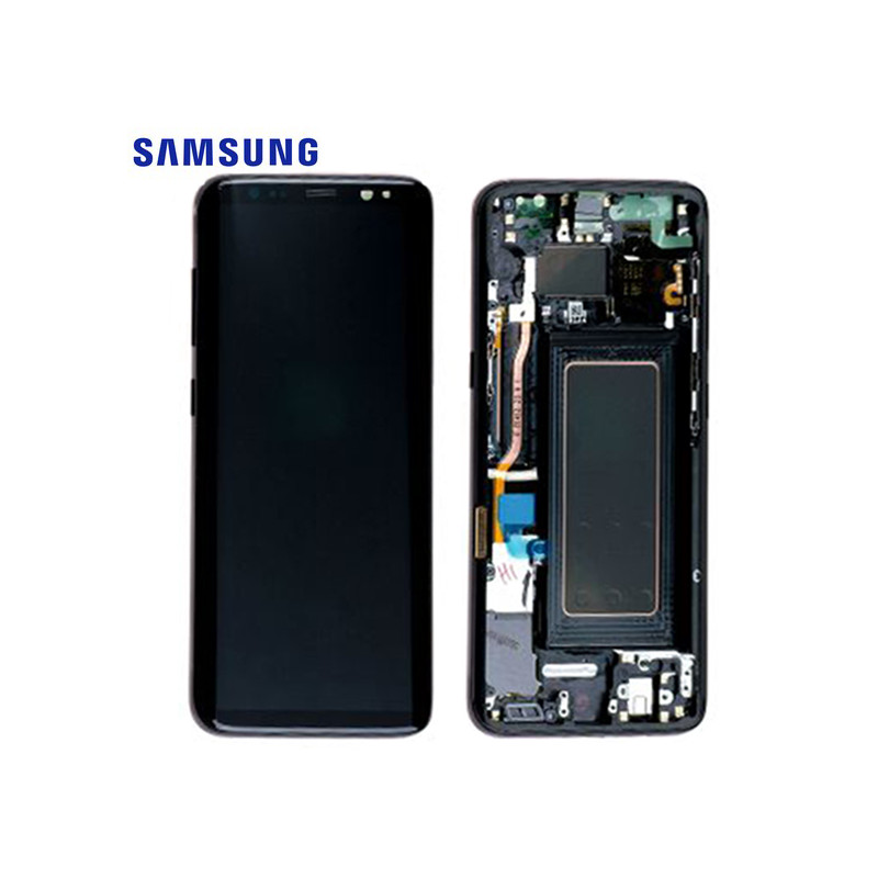 Ecran Samsung Galaxy S8 Plus - Noir Carbone (Service Pack)