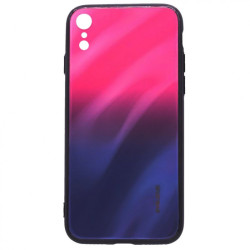 Coque Water Ripple pour iPhone XR Evelatus Gradient Rose et Violet (EI11XRWRGCATGCGR2)