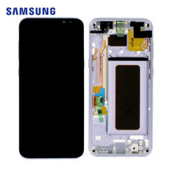 Écran Samsung Galaxy S8 Plus Gris Orchidée (SM-G955) Service Pack