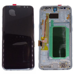 Ecran Samsung Galaxy S8 Plus Bleu Avec Châssis