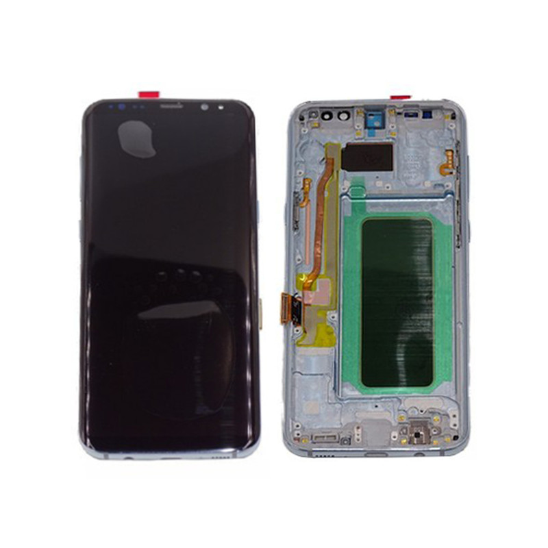 Ecran Samsung Galaxy S8 Plus Bleu Avec Châssis