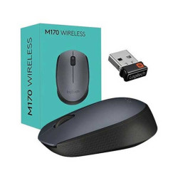 Logitech Souris Sans Fil Grise