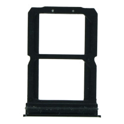 SIM Card Tray for OnePlus 6 Dual Card Version Bright black