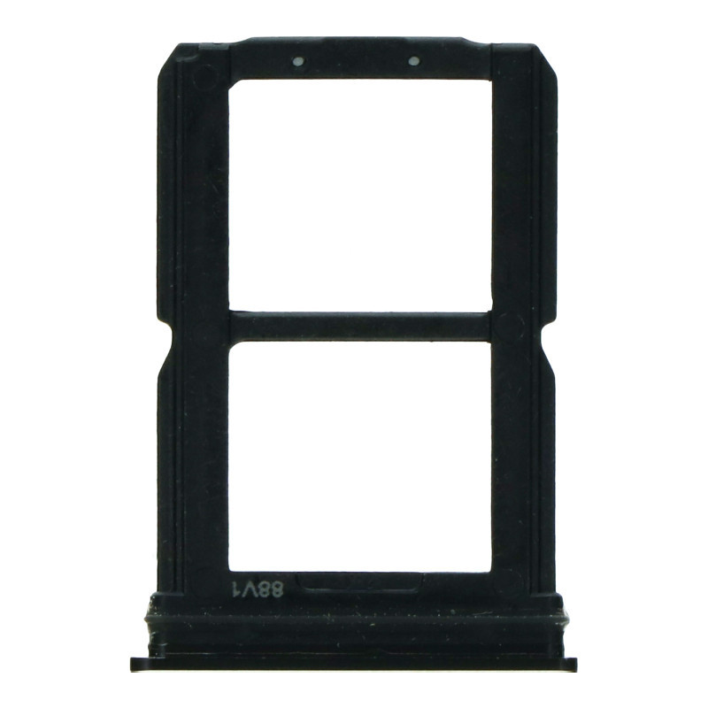 Tiroir Double Sim OnePlus 6 Noir de Roche