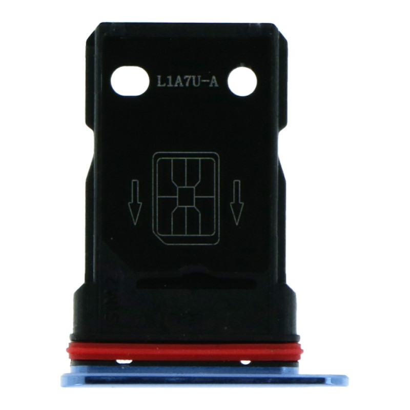 Tiroir Double Sim OnePlus 7T Bleu