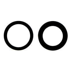 Lentille Petite Caméra Arrière OnePlus 9 Noir (2pcs)