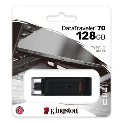 Chiavetta USB Kingston 128GB USB-C 3.2 Gen 1 DataTraveler 70