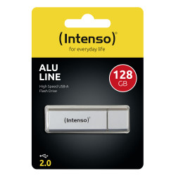 Chiavetta USB Intenso Alu Line 128 GB Argento USB 2.0