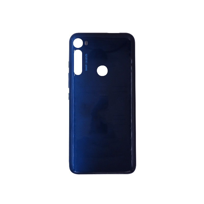 Back Cover Motorola One Fusion Plus Bleu