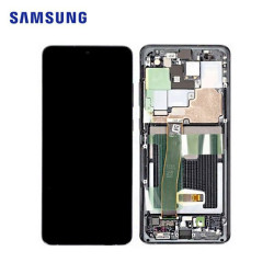 Pantalla Samsung Galaxy S20 Ultra (SM-G988) Negro Service Pack