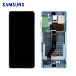 Écran Samsung Galaxy S20 Plus Bleu Service Pack