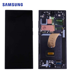Ecran Samsung Galaxy S23 Ultra 5G (S918) Noir Service Pack