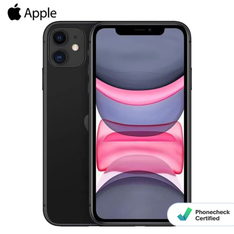 Téléphone iPhone 11 128Go Noir Grade C