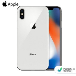 Téléphone iPhone X 64Go Argent Grade C