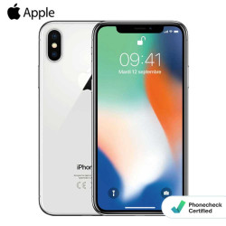 Telefon iPhone X 256GB Silber Grade C