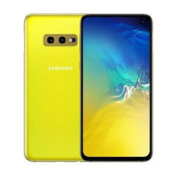 Cover posteriore Samsung S10E Giallo Canarino service pack