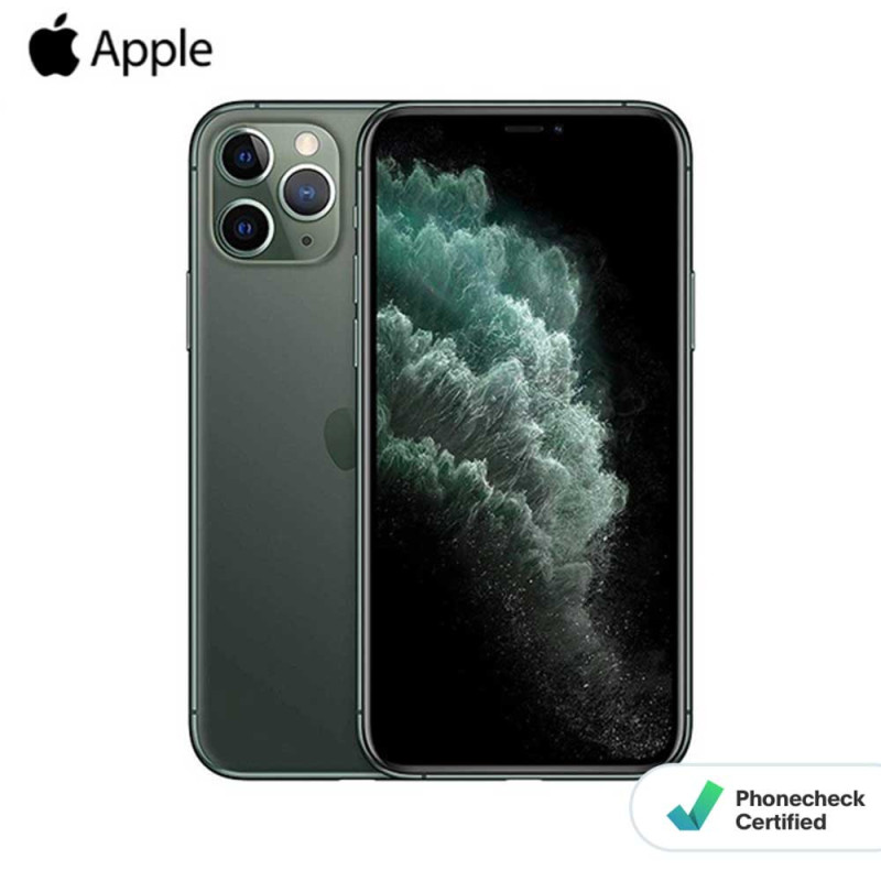 Téléphone iPhone 11 Pro 64Go Vert Minuit Grade Z (Micro HS, Face iD HS, Capteur proxi HS)