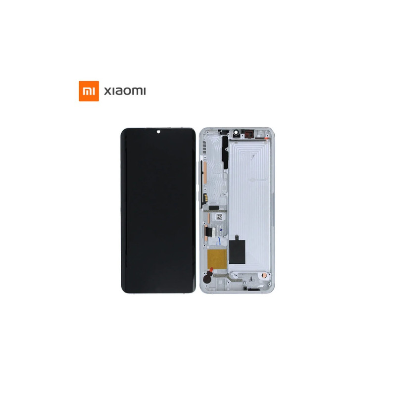 Ecran Xiaomi Mi Note 10 lite (2020) Blanc Service Pack