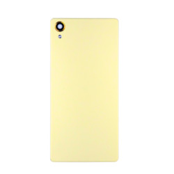 Back Cover Sony Xperia X Giallo Compatibile