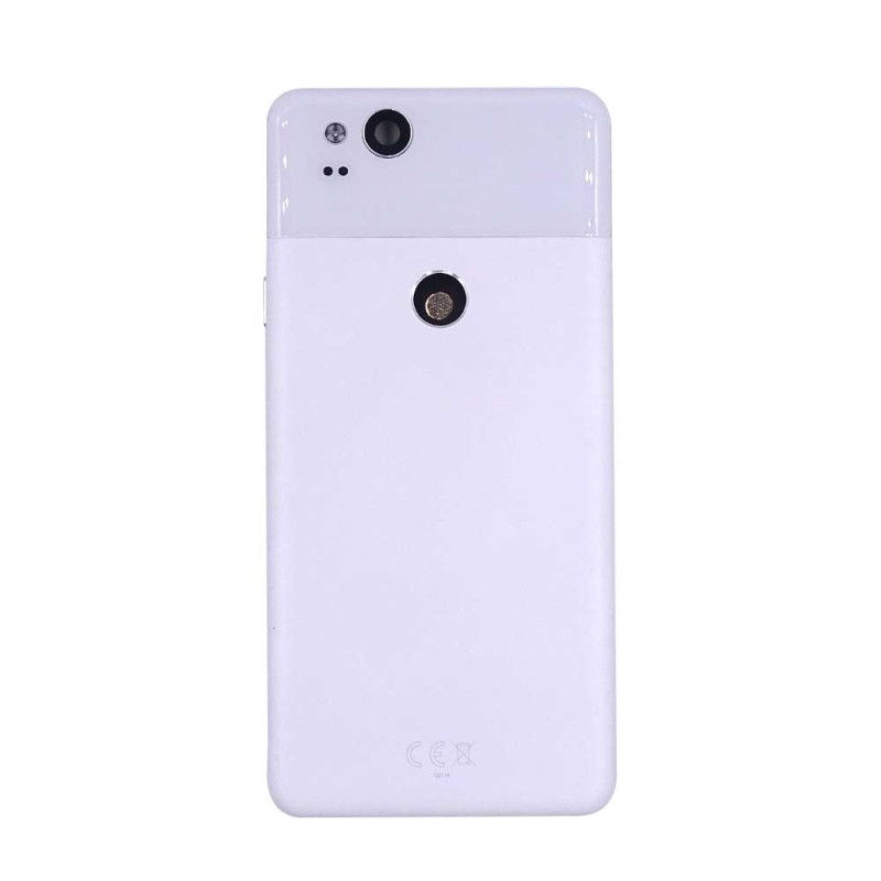 Back Cover Google Pixel 2 Blanc Compatible