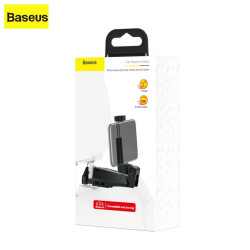 Baseus 2 in 1 Supporto auto per poggiatesta nero (SUHZ-A01)