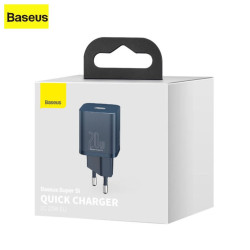 Baseus Super Si 1C USB Typ C 20W Schnellladegerät Blau (CCSUP-B03)