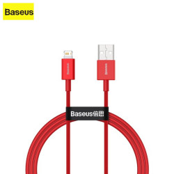 Cavo USB-Lightning Baseus Superior 2.4A 1M rosso (CALYS-A09)
