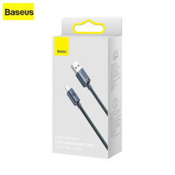 Câble USB Baseus Charge Rapide Transfert Données Type A - USB Type C 100W 2M Noir