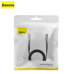 Cavo di rete piatto Baseus 1000Mbps 2M nero