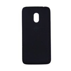 Back Cover Motorola Moto G4 Play Noir Compatible