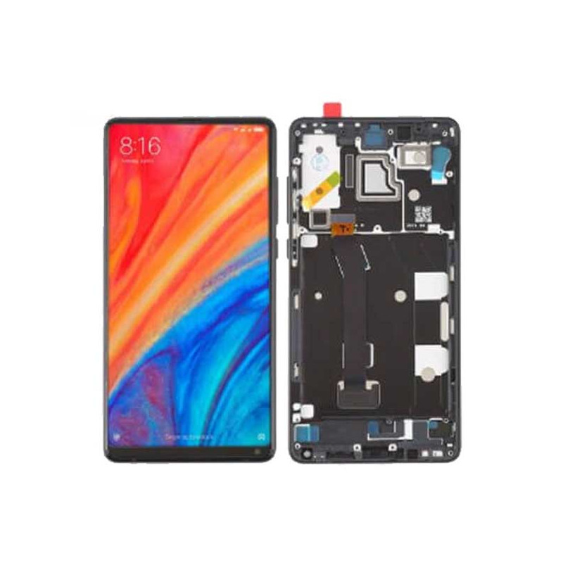 Ecran Xiaomi Mi Mix 2s Noir (Reconditionné) Avec chassis