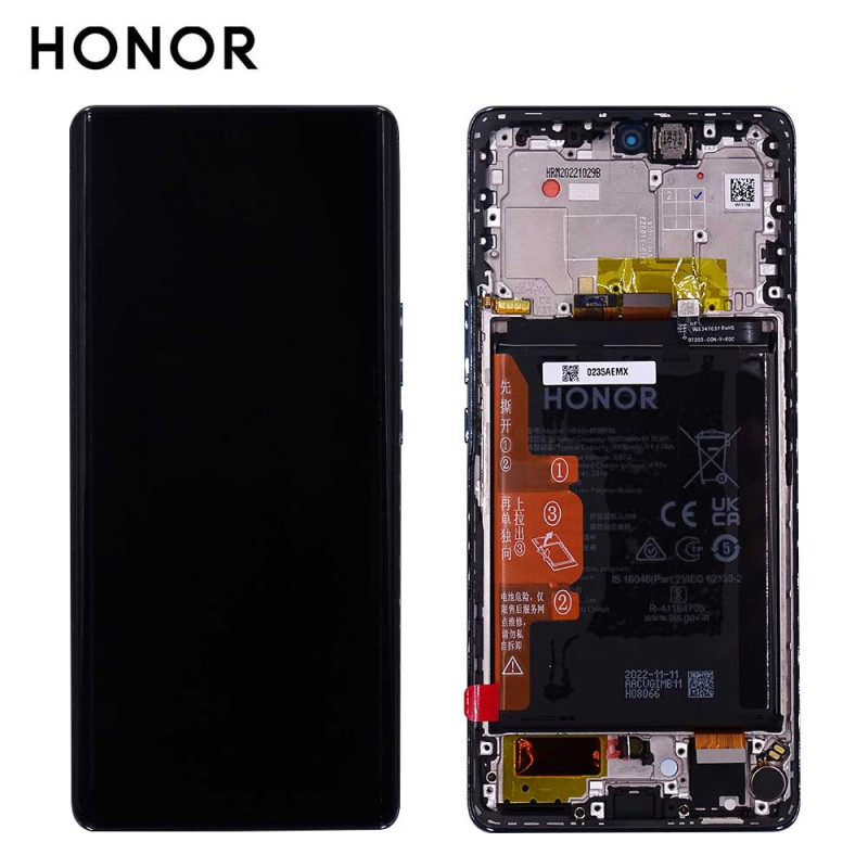 Écran Honor Magic 5 Lite Vert Complet Origine Constructeur