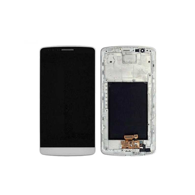 Ecran LG G3 Blanc (avec chassis)