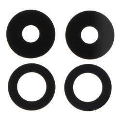 Vitre Lentille Caméra Arrière Samsung Galaxy M53 Noir (4pcs)