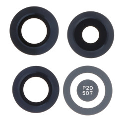 Vitre Lentille Caméra Arrière OnePlus 10 Pro Noir (4pcs)