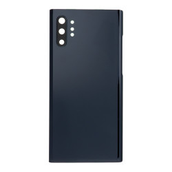 Back Cover (Adhésif + Lentille) Samsung Galaxy Note 10 Plus/Note 10 Plus 5G Noir Sans Logo