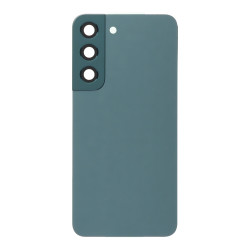 Back Cover (Adhesivo + Lente) Samsung Galaxy S22 5G Verde Sin Logo
