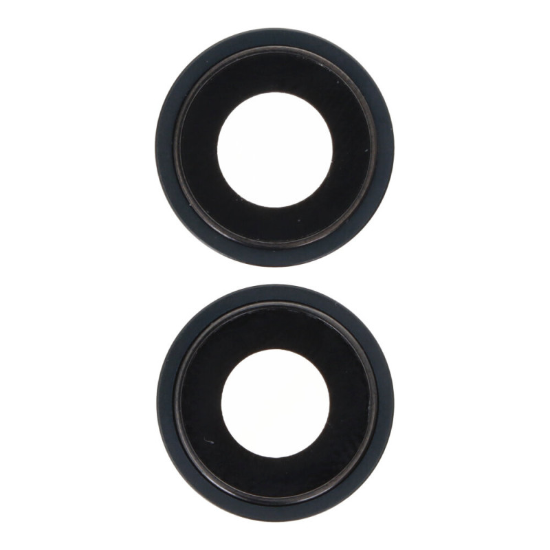 Lentille Caméra Arrière iPhone 14/14 Plus (2 pcs) Noir