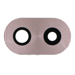 Vitre Lentille Caméra Arrière Huawei Ascend Mate 9 Lite / Honor 6X Rose