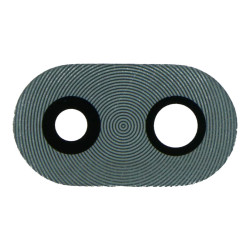 Vitre Lentille Caméra Arrière Huawei Ascend Mate 9 Lite / Honor 6X Argent