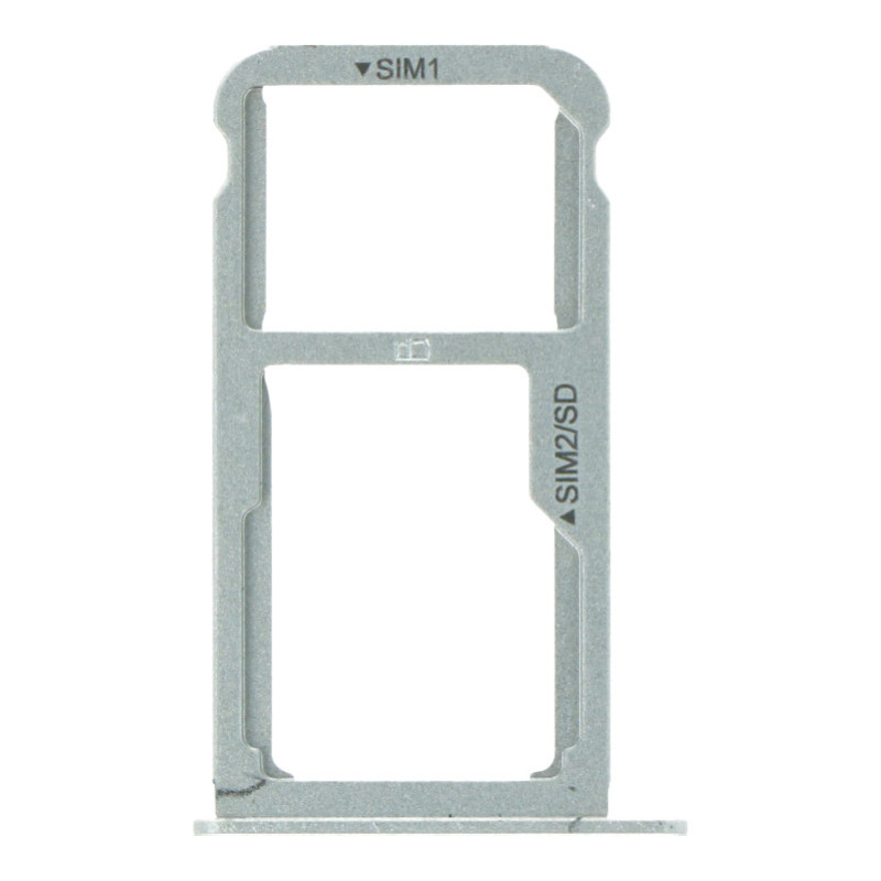 Tiroir Double Sim Huawei P9 Blanc