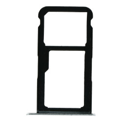 Tiroir Double Sim Huawei P9 Lite Argent