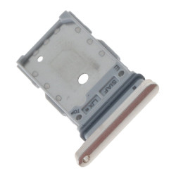 SIM Card Tray for Samsung Galaxy S23/S23+ Dual Card Version Gold