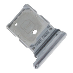 Tiroir Double Sim Samsung Galaxy S23/S23 Plus Argent