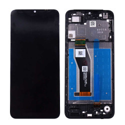 Motorola E13 Display nero con telaio