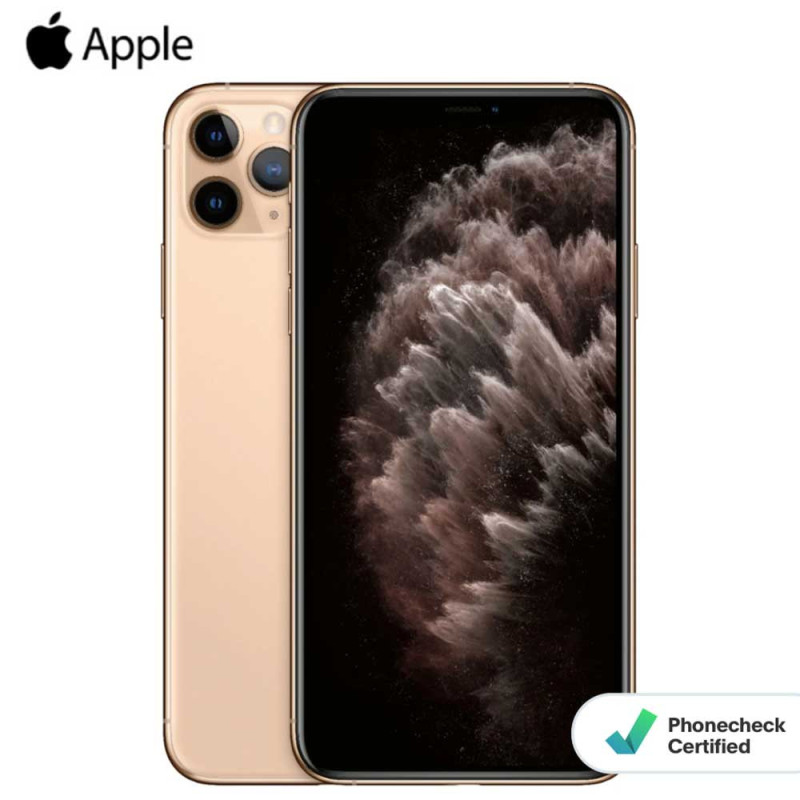 Téléphone iPhone 11 Pro Max 256Go Or Grade Z (Face ID + ecran HS)